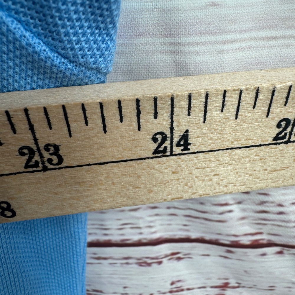 Southern Tide Skipjack Polo Shirt Mens Large Blue Short Sleeve‎ Casual Preppy - Picture 7 of 7